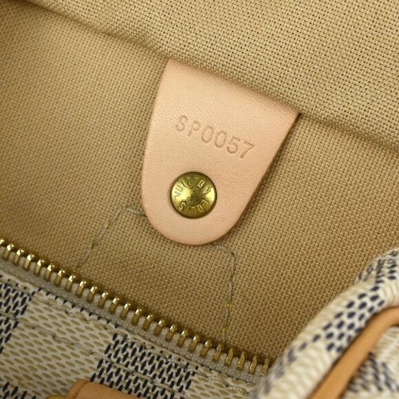 Louis Vuitton Damier Azur Speedy 25 Handbag - Picture 10 of 10